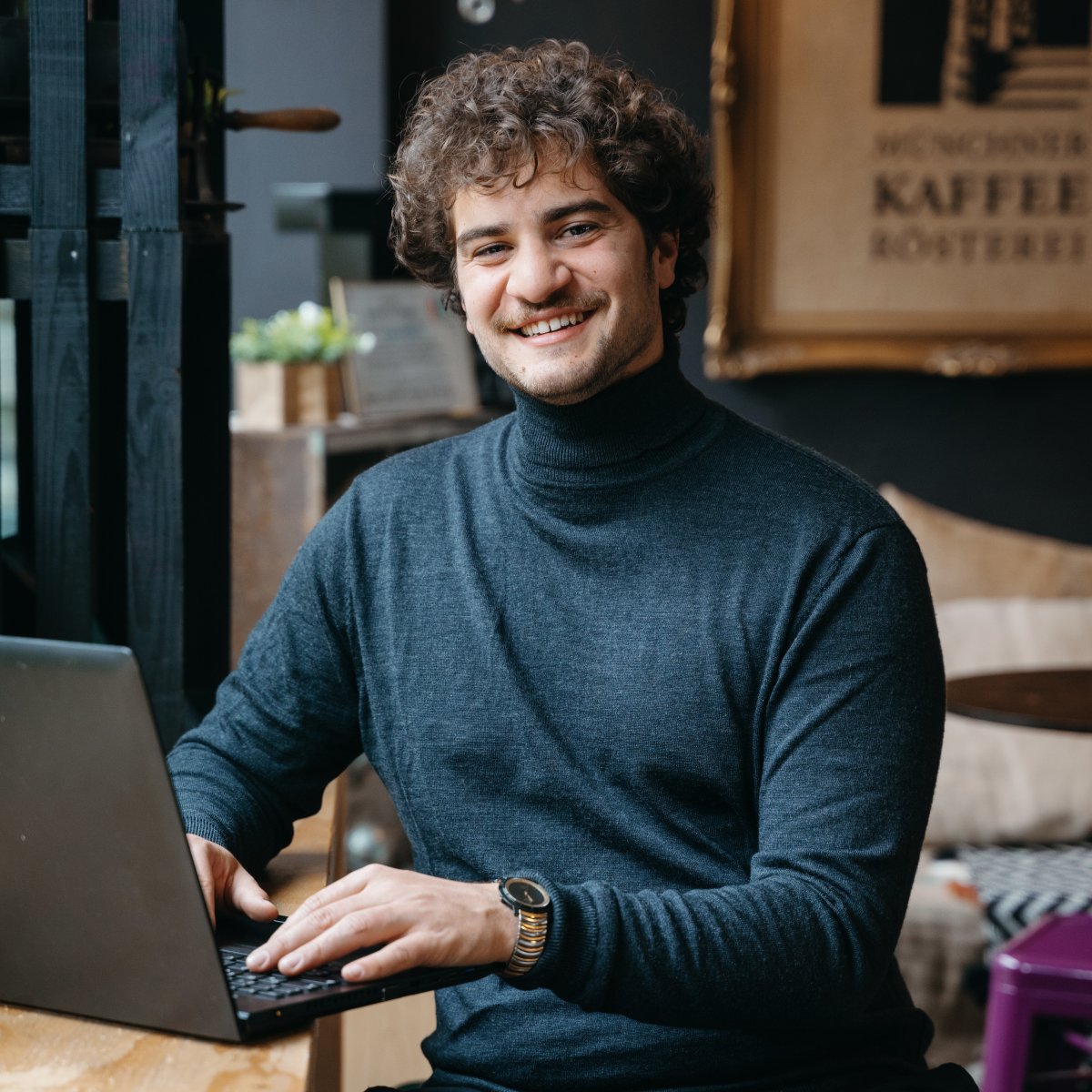 Unser Sales-Community-Manager Caio